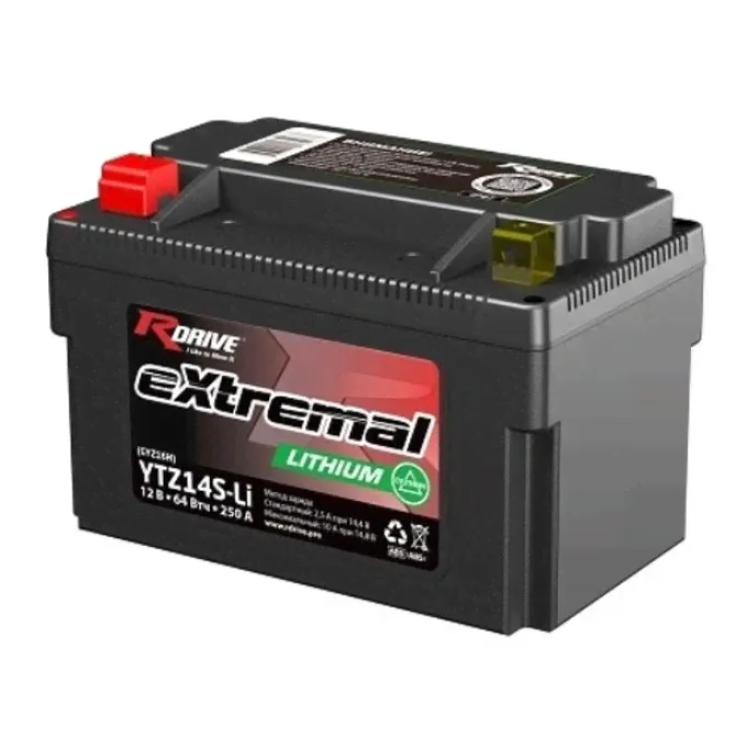 Аккумулятор RDrive OEM YTZ14S-Li 5 Ач