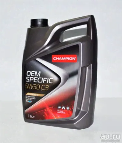 CHAMPION OEM SPECIFIC 5W30 C3, ACEA: C3-16 (1л) синт. Масло мот.-0