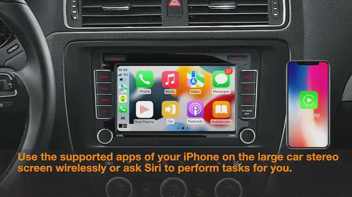 [PX72MTVL]7" VW/Skoda/Seat Android 13 Octacore Car Stereo with CarPlay Android Auto 4GB RAM 64GB ROM