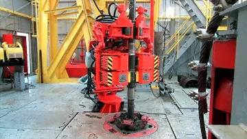 Испытание автоматизированного ключа ГКШ-8000 "Тимеркул" в ОАО "Сургутнефтегаз"