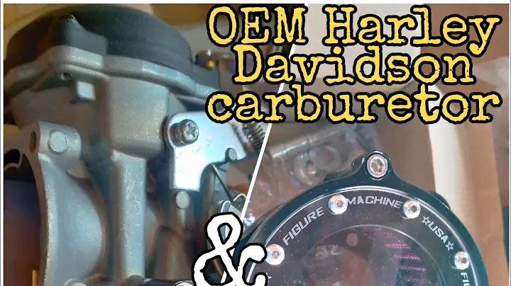 OEM Harley Davidson карбюратор и воздушный фильтр