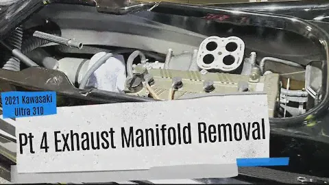 Kawasaki Ultra 310 Exhaust manifold removal