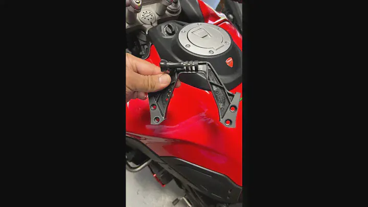 Ducati Multistrada V4 Rally OEM Garmin GPS mount