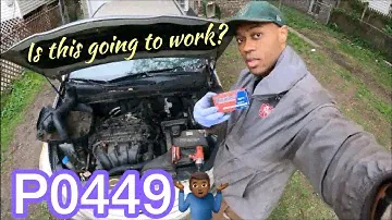 Hyundai Sonata 2012 p0455 Purge Valve replacement