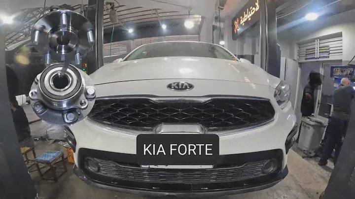 front wheel hub bearing replacement ... kia forte 2019 - 2023 #kia #forte #suspensionsystem