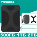 Toshiba 500 ГБ Внешний жесткий диск (OEM-DTB400-500), черный