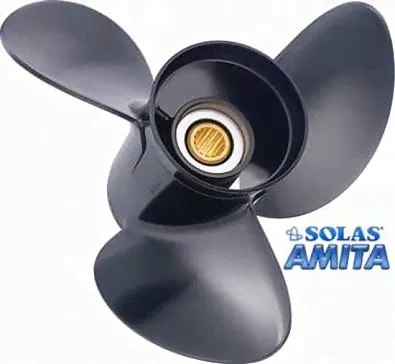 3311-111-14 Гребной винт SOLAS Amita 3 для моторов 40-60 л.с., 3x11-1/8x14 OEM: 663-45958-01-EL