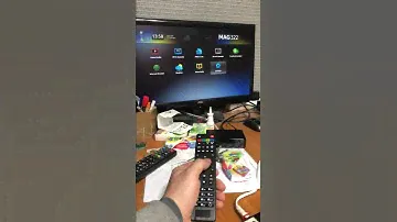 How to update iptv set-top box MAG322/332