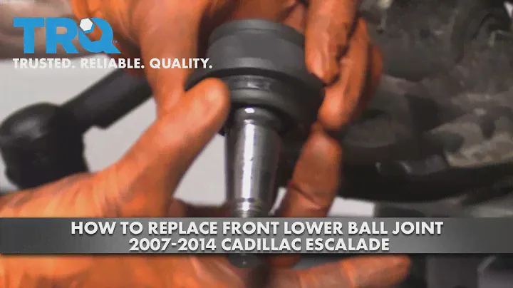 How to Replace Front Lower Ball Joint 2007-14 Cadillac Escalade