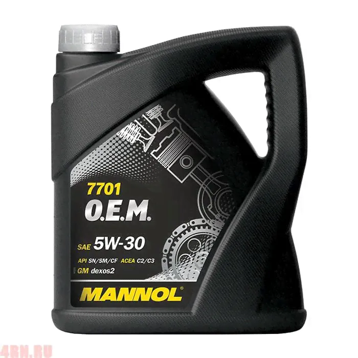 Масло MANNOL синт. OEM for VW Audi Skoda 5w30 5l АКЦИЯ!!!7715