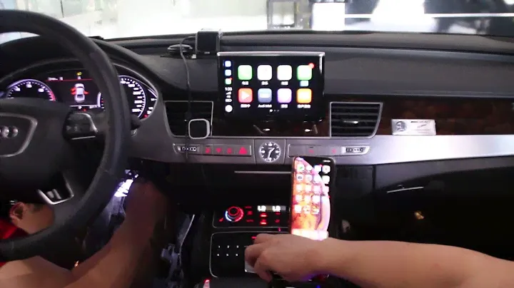 JoyeAuto Audi A8 2016 WiFi Wireless Apple CarPlay Upgrade