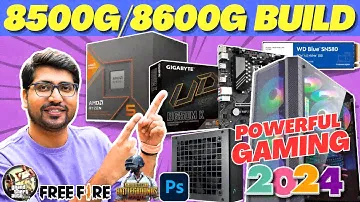 AMD Ryzen 5 8600G PC Build🔥Ryzen 5 8600G PC Build🔥Ryzen 8600G PC Build🔥Ryzen 8500G PC Build