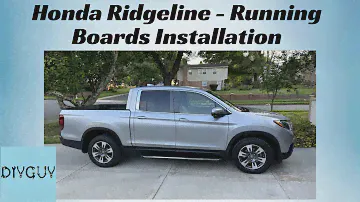 2017 Honda Ridgeline Running Boards Installation