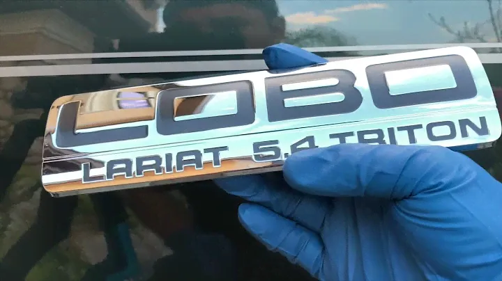 How to debadge and replace F-150 badge/emblem (F150 LOBO Badge)