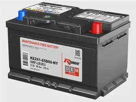 Аккумулятор RDrive OEM (KE241-65D00-NY NISSAN) 66Ah О.П 720A