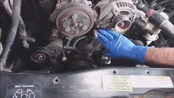 2000-2004 Dodge Durango Dakota 4 7L water pump removal