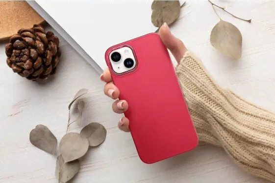 OEM Futerał FRAME do IPHONE 13 Pro magenta