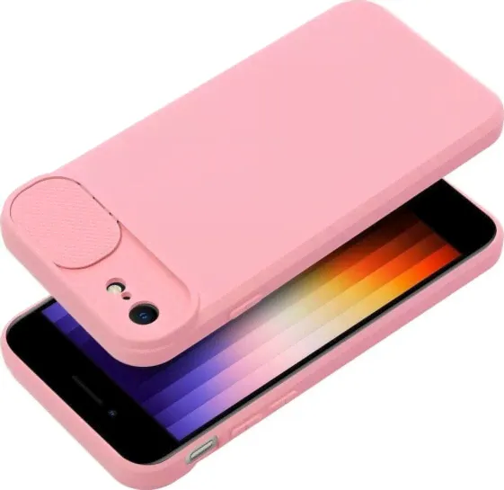 OEM Futerał SLIDE do IPHONE 7 / 8 / SE 2020 / SE 2022 jasnoróżowy