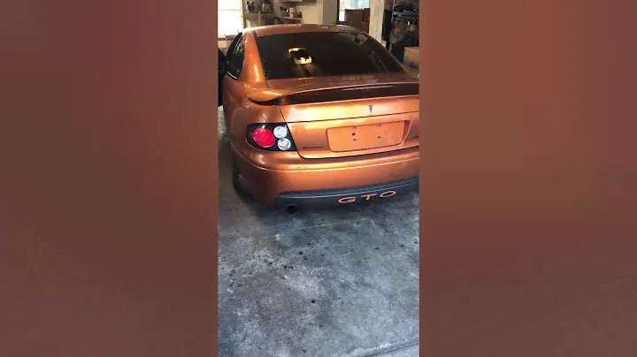 2006 Pontiac GTO LS2 cammed start up