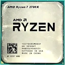 Процессор AMD RYZEN 7 2700X OEM AM4 Pinnacle Ridge (YD270XBGM88AF)