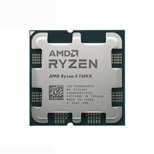 Процессор AMD Ryzen 5-7600X 4700МГц AM5, Oem, 100-000000593