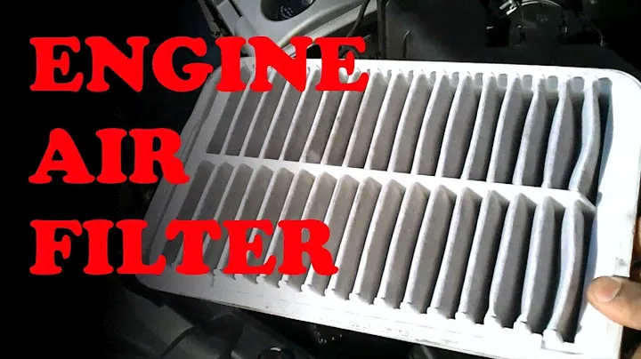 How to Change an Engine Air Filter