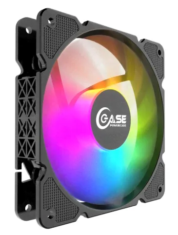 Powercase Вентилятор для корпуса Powercase (M3LED) 5 color LED 120x120x25мм OEM система охлаждения-1