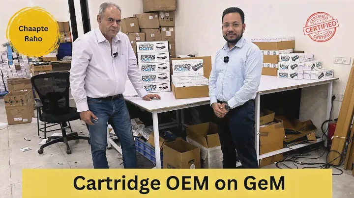 Cartridge OEM on GeM | Cartridge Manufacturer in India | Cartridge OEM Authorisation