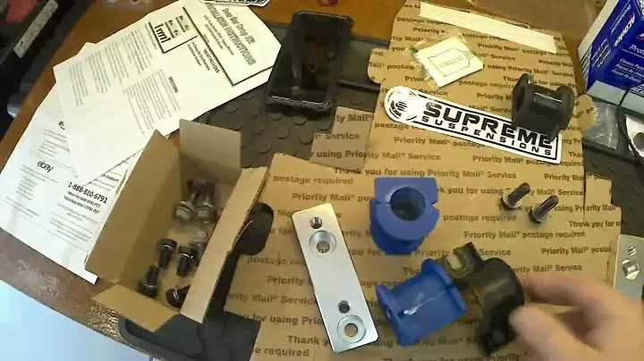 2007 FJ Cruiser Front Sway bar drop kit install and polyurethane bushings upgrade.