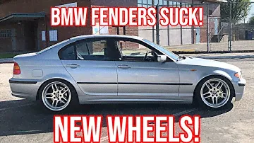 E46 Build Ep. 3 (Fender Cutting and Rolling)