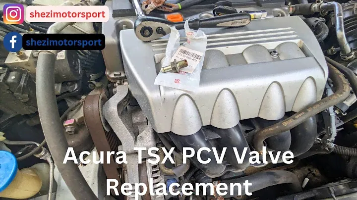 2009 - 2014 Acura TSX PCV Valve Replacement for Oil Burning Issue