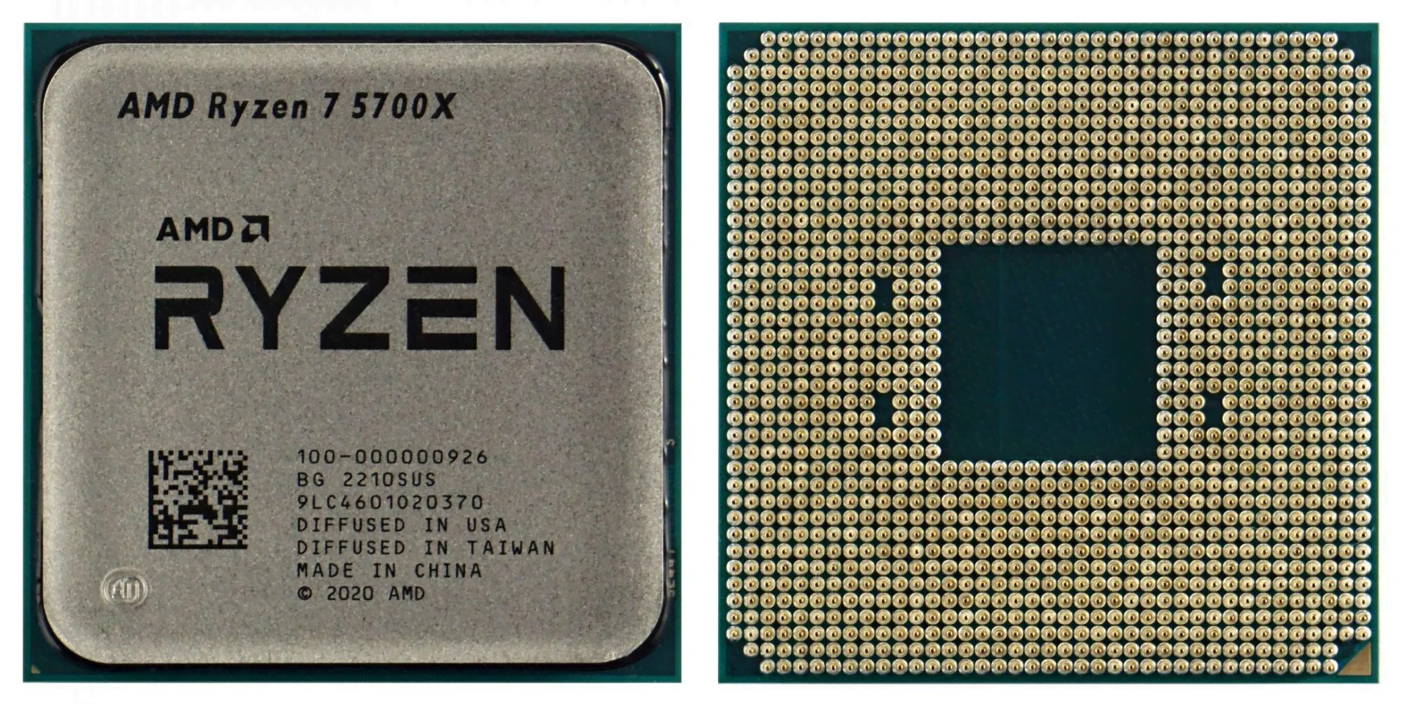 Процессор AMD Ryzen 7 5700X AM4 [100-000000926] OEM купить в Красноярске