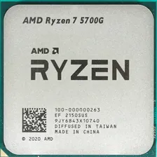 Процессор AMD Ryzen 7 5700G {3.8-4.6ГГц, 20Мб, Vega 8 HD, 65W, AM4} OEM