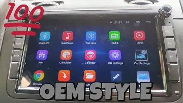 OEM style Android Headunit - VW Golf
