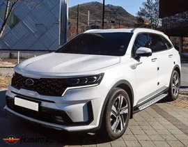 Пороги для Kia Sorento 4 2020+ | OEM style
