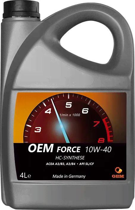 Масло моторное OEM Force SAE 10W40 SN/CF 4L
