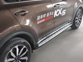 Пороги "OEM-Tuning" (OEM Style) для KIA Sportage IV 2016-2020. Артикул CNT14-16ZP-005