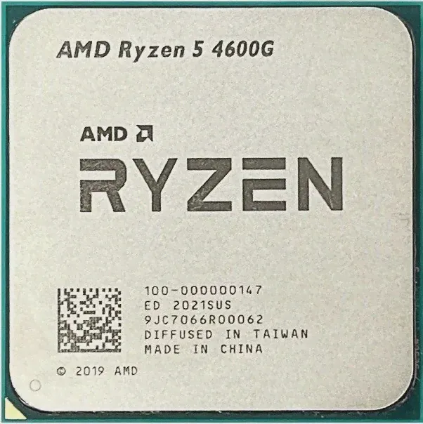 Процессор AM4 AMD Ryzen 5 4600G 3.7Ghz 100-000000147 OEM-0