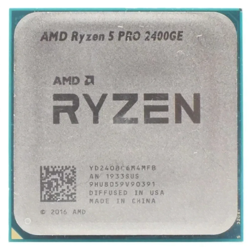 Процессор AMD Ryzen 5 PRO 2400GE AM4, 4 x 3200 МГц, OEM (Used)