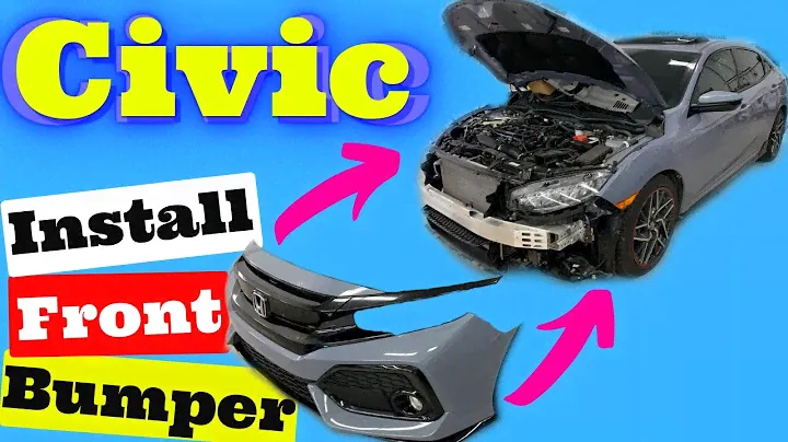How to Install Bumper cover --- Honda Civic 2016-2020