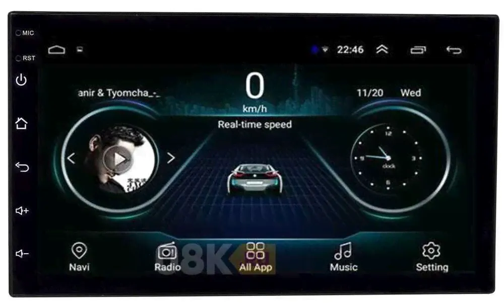 Универсальная магнитола 2DIN OEM GT7 на Android 10-3