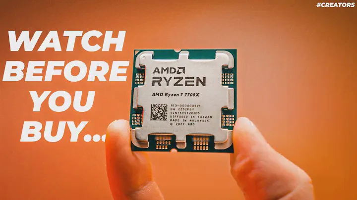 THE BEST 8-core CPU in the world 👉BUT... good for CREATORS? | AMD Ryzen 7700x Review