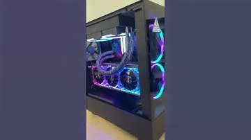 RTX 4070 Ti with Ryzen 7 7700x & ASUS B650 Tuf in a NZXT H5 Elite #gaming #gamingdesktop #nzxt