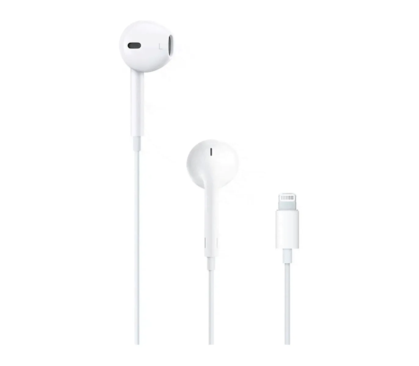 Наушники Apple EarPods, разъём Lightning, OEM, белый, MMTN2OEM-2