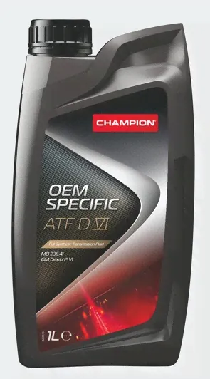 Полусинтетическое масло для автоматических трансмиссий Champ OEM Specific ATF DVI 1л Champion 8 205 705-0