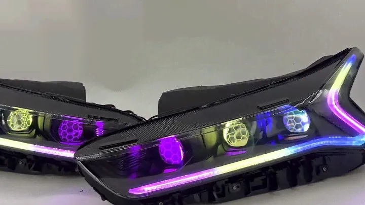 2019-2023 Kia K5 GT Line Three Beam Full LED Projector Retrofit Headlights