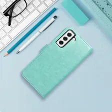 OEM Kabura MEZZO Book do SAMSUNG S24 Plus łapacz snów zielony