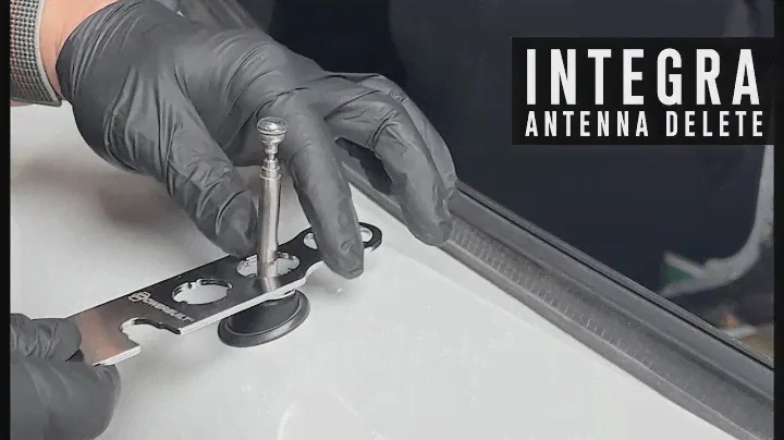 How to do an antenna delete on a 1994-2001 Integra