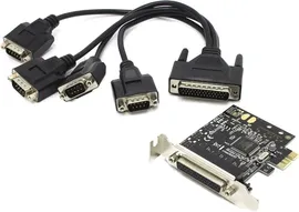 Контроллер Espada FG-EMT01AL-1-BU01 (OEM) PCI-Ex1, PCI-Ex1, 4xCOM9M