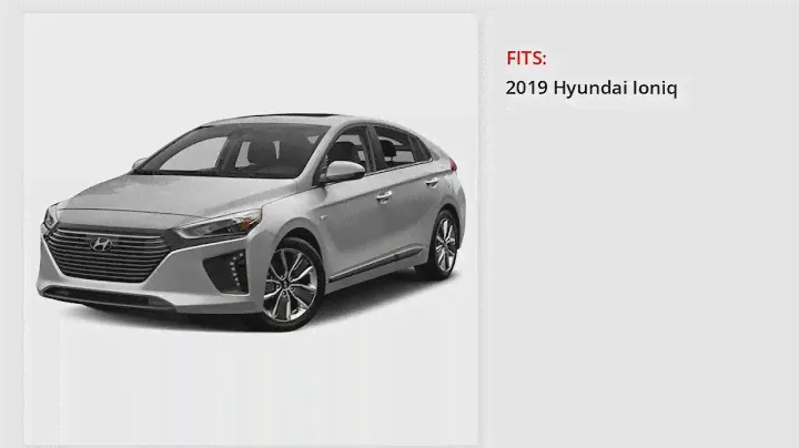 2019 Hyundai Ioniq Cargo Screen Cover Protector - Genuine OEM - G2F15AU000